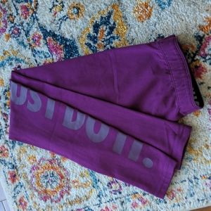 S Nike Purple Tights/Leggings